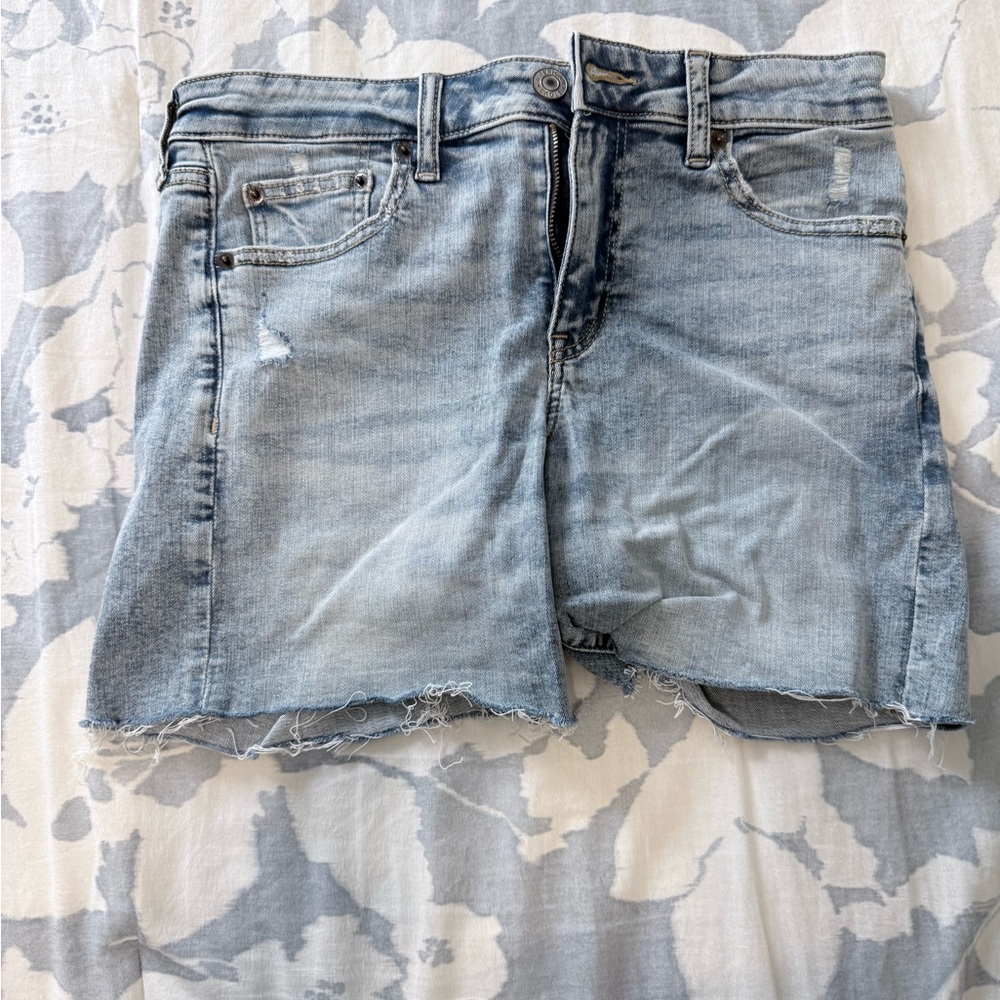 American Eagle Distressed Denim Shorts